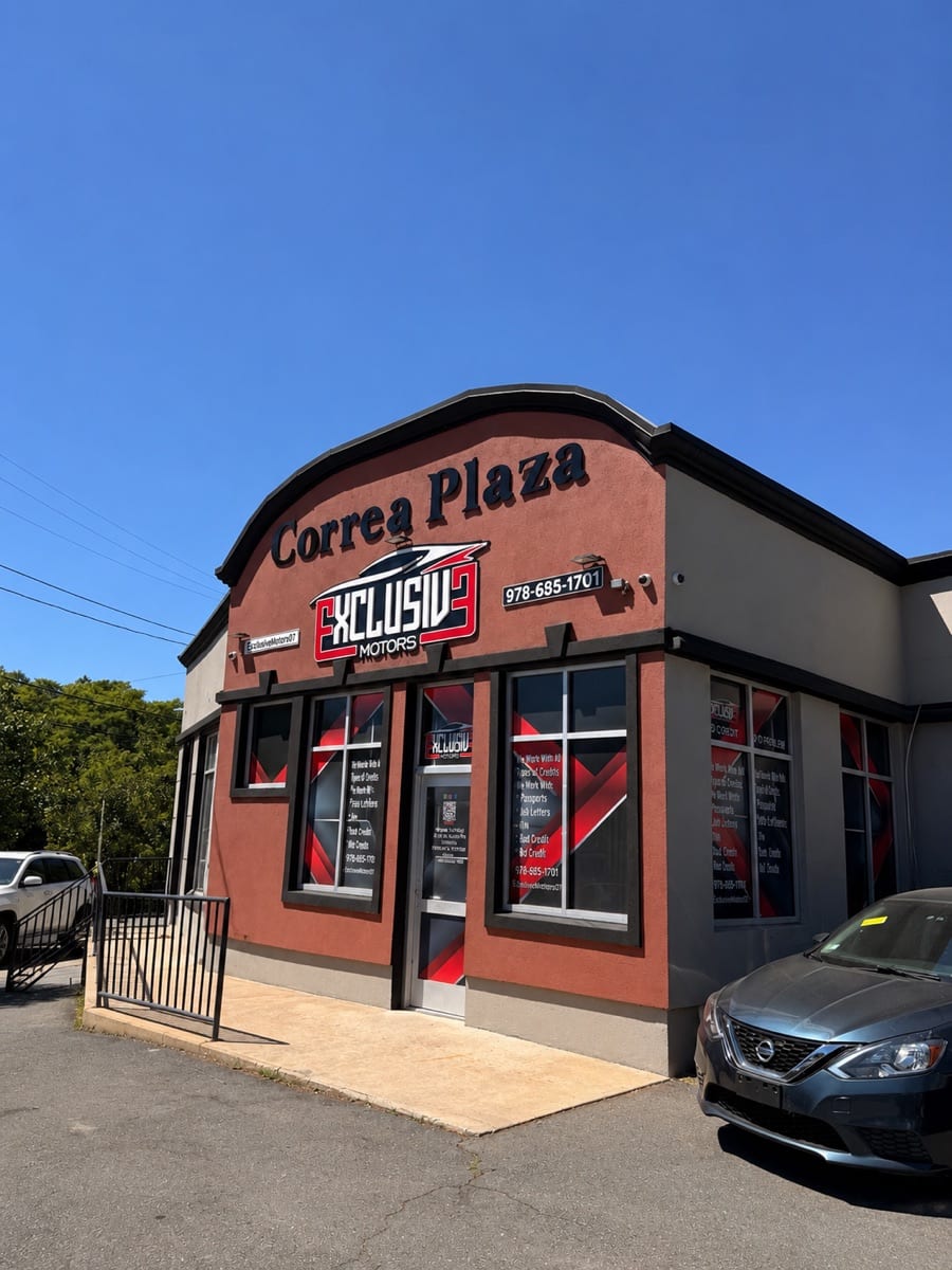Exclusive Motors Corp — 107 Broadway, Methuen, MA 01844